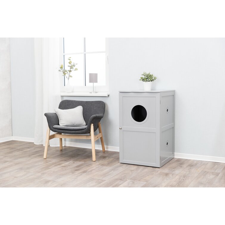 Tammi litter outlet box enclosure